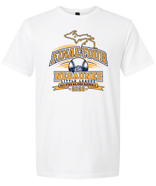 2026 Majors Baseball Final Four Unisex Tee