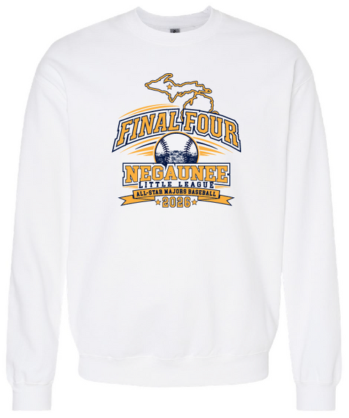 2026 Majors Baseball Final Four Unisex Crewneck Sweatshirt