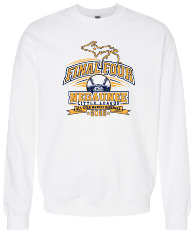 2026 Majors Baseball Final Four Unisex Crewneck Sweatshirt