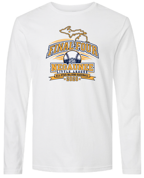 2026 Majors Baseball Final Four Unisex Long Sleeve Tee