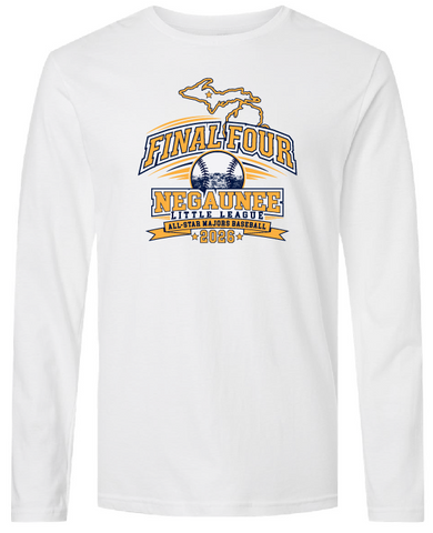 2026 Majors Baseball Final Four Unisex Long Sleeve Tee