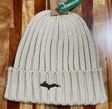 Embroidered UP Sustainable Cable Knit Beanie